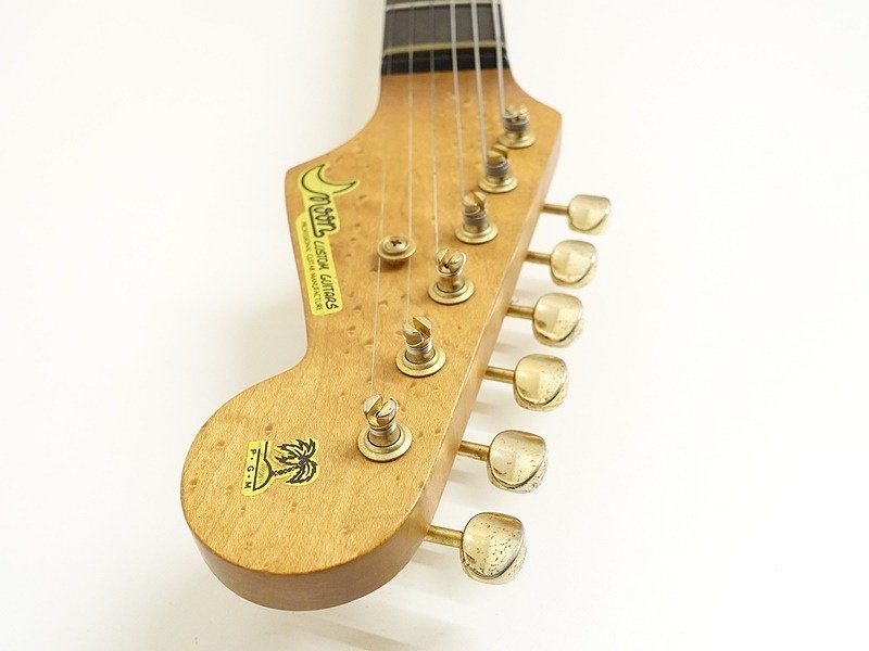 ♪♪MOON ST Custom Bartolini Walnut エレキギター ストラト 