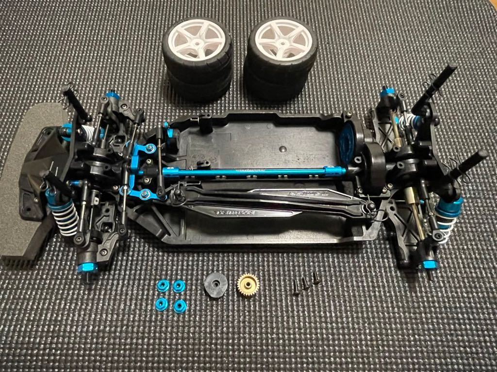 タミヤ TAMIYA 1/10RC TT-02 TYPE-SRX中古品　オプション付