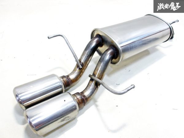 社外 ANH10W ANH15W MNH10W MNH15W アルファード マフラー リアピース デュアル出し ステンレス 棚2B2