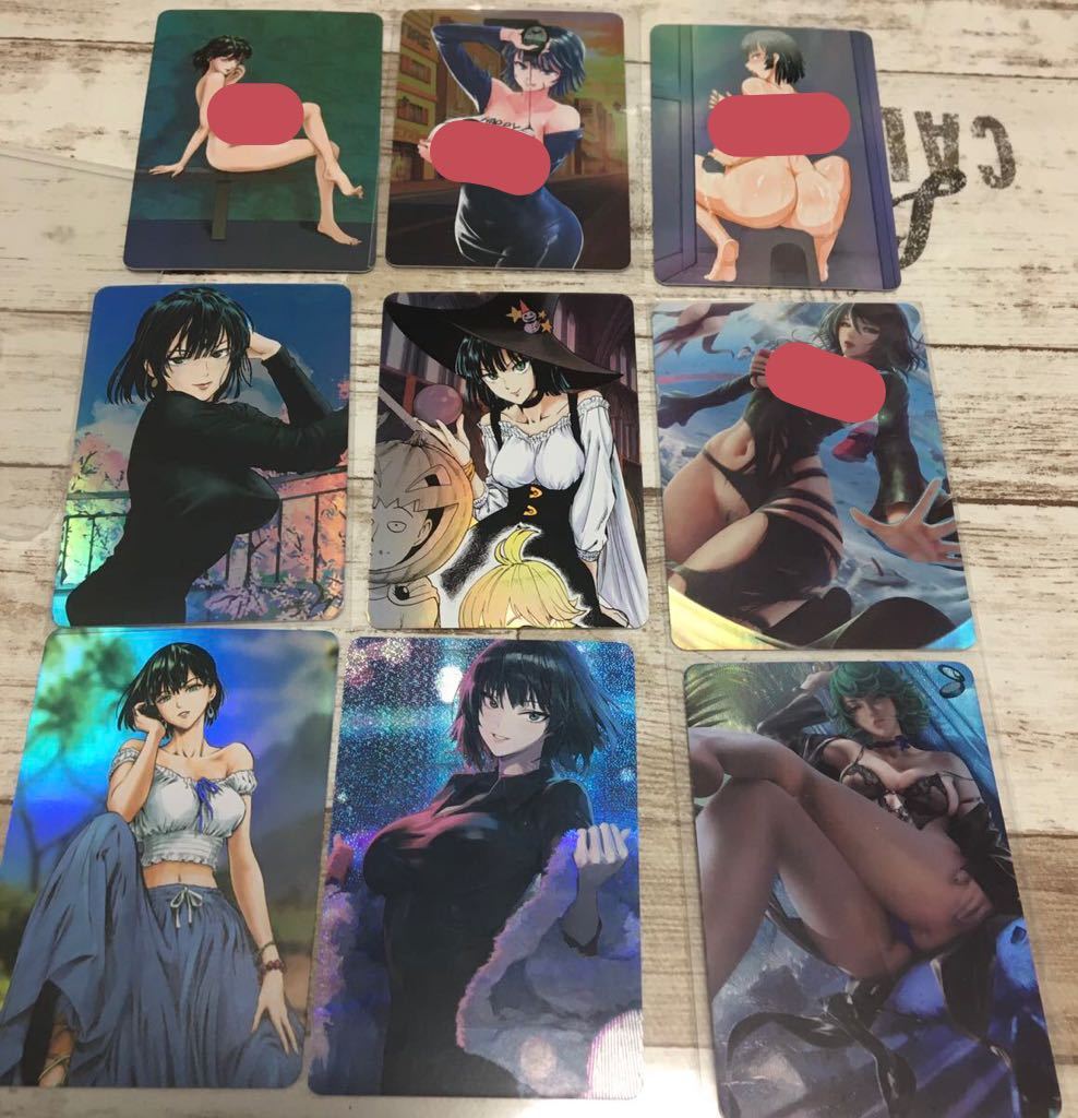 ワンパンマン　セクシーカード　９枚