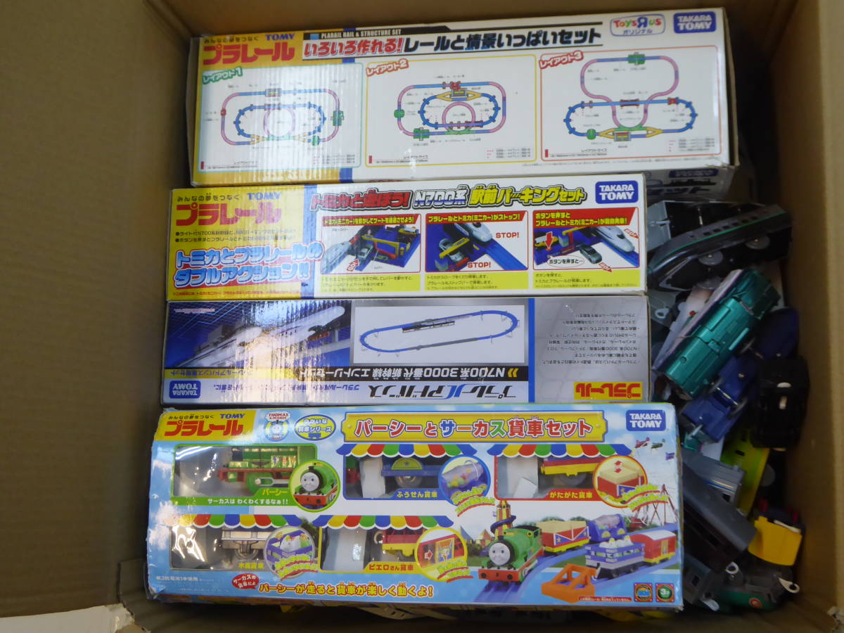 119-G94) ジャンク品 プラレール 車両 レール 大量セット まとめ売り 