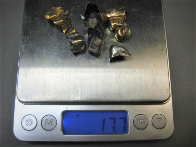 ☆☆保管品　金歯など　総重量17.7g　詰め物など含む　歯科金属