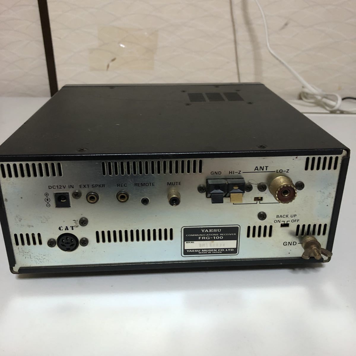 ヤエス 八重洲 YAESU FRG-100 受信機 通信用受信機 レシーバー 受信機