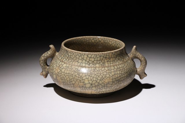 中国古美術・宋代 哥窯 双耳炉 灰青釉・観賞用・香炉・装飾品・縁起物・文房置物 2026年最新Yahoo!オークション -香炉(骨董陶磁器一般)の中古品・新品