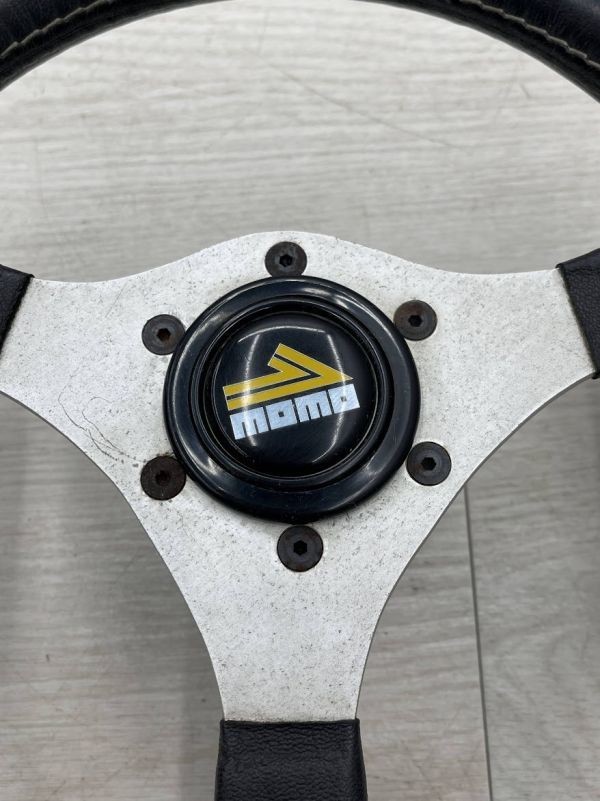 ホーンボタン モモ 当時物 ハンドル ステアリング O.B.A 旧車 GX71