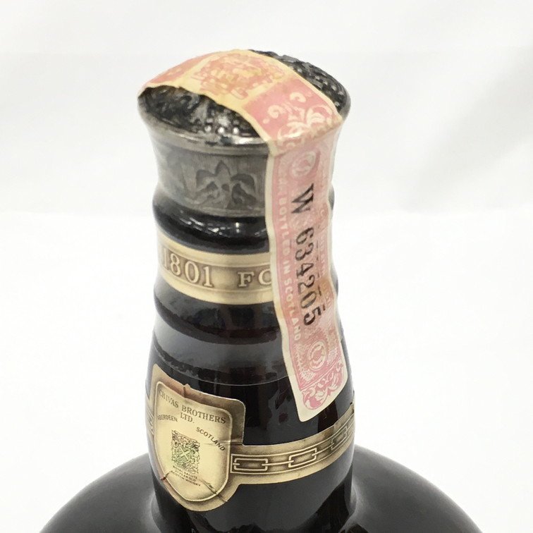 未開栓 ROYALSALUTE 21 ロイヤル サルート 21年 巾着付き