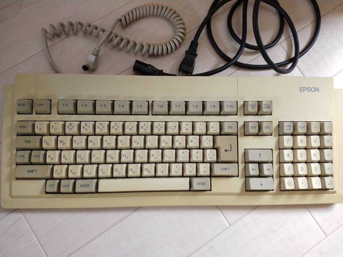 EPSON PC-286VF-STD 本体とキーボード EPSON キーボード 本体 F NOTE