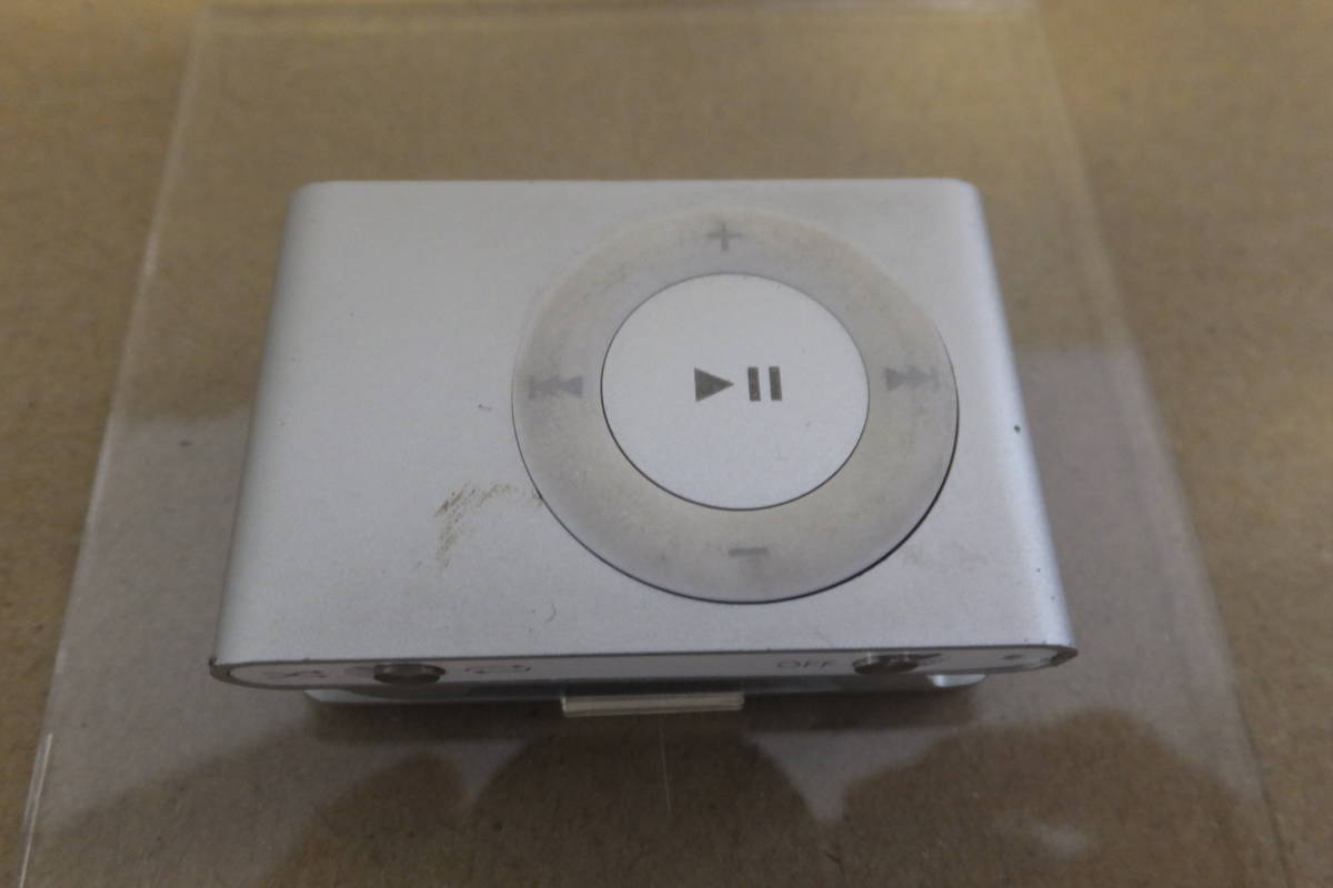 Apple iPod shuffle 1GB 第2世代 A1204 MB225J/A シルバー 中古