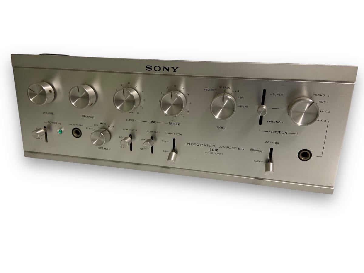 Sony TA-1130 Integrated Reverb Yahoo!オークション Sale 現状品 SONY