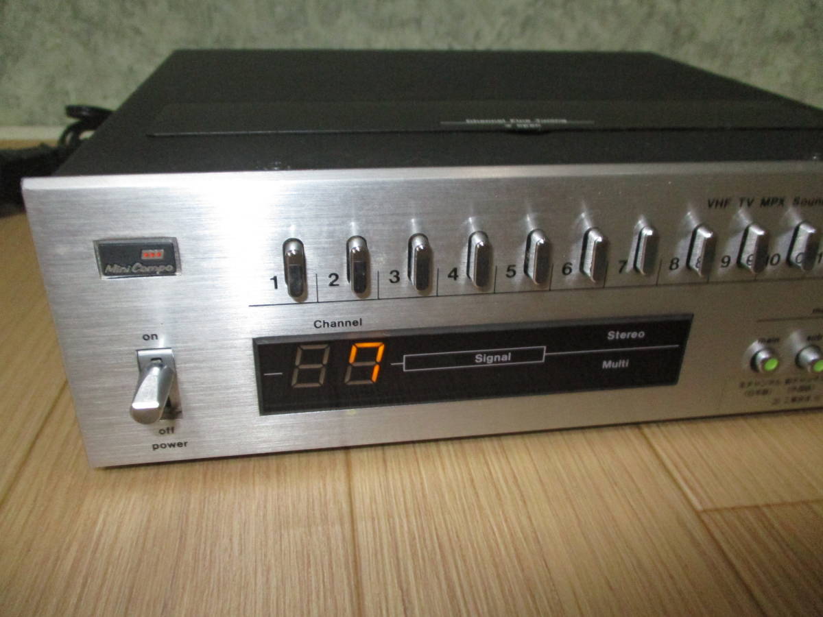 ジャンク AIWA アイワ VHF TV MPX Sound Tuner S-V22(チューナー