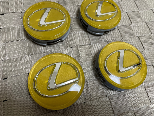 数量限定，送料無料 LEXUS レクサス 純正 センターキャップ 加工 ネープルスイエローコントラストレイヤリング LC LS LX ES RC GS IS RX RZ NX UX(純正品)｜売買されたオークション情報、yahooの商品情報をアーカイブ公開 - 純正品