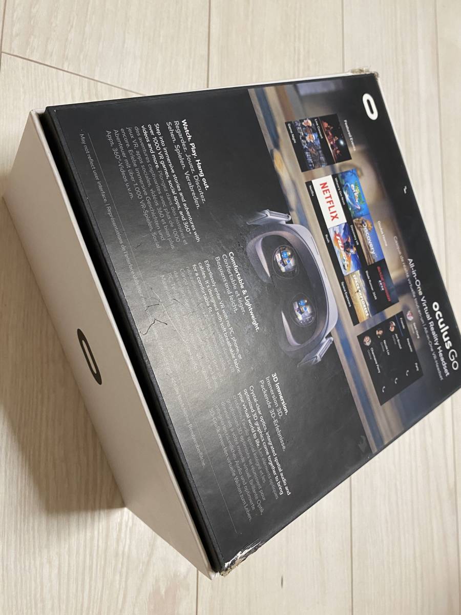 Oculus Go 64GB VRヘッドセット 箱あり 説明書なし Go Oculus 64GB 単体型