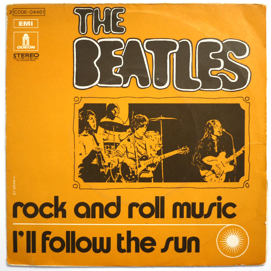 7 BEATLES[ROCK AND ROLL MUSIC]フランス独自ORG! ビートルズ