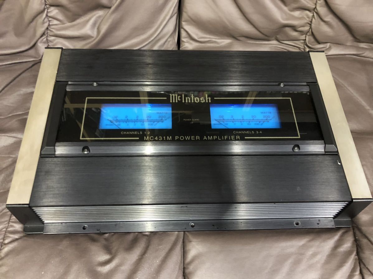 McIntosh MC431M 車載用 パワーアンプ マッキントッシュ｜オーディオ機器
