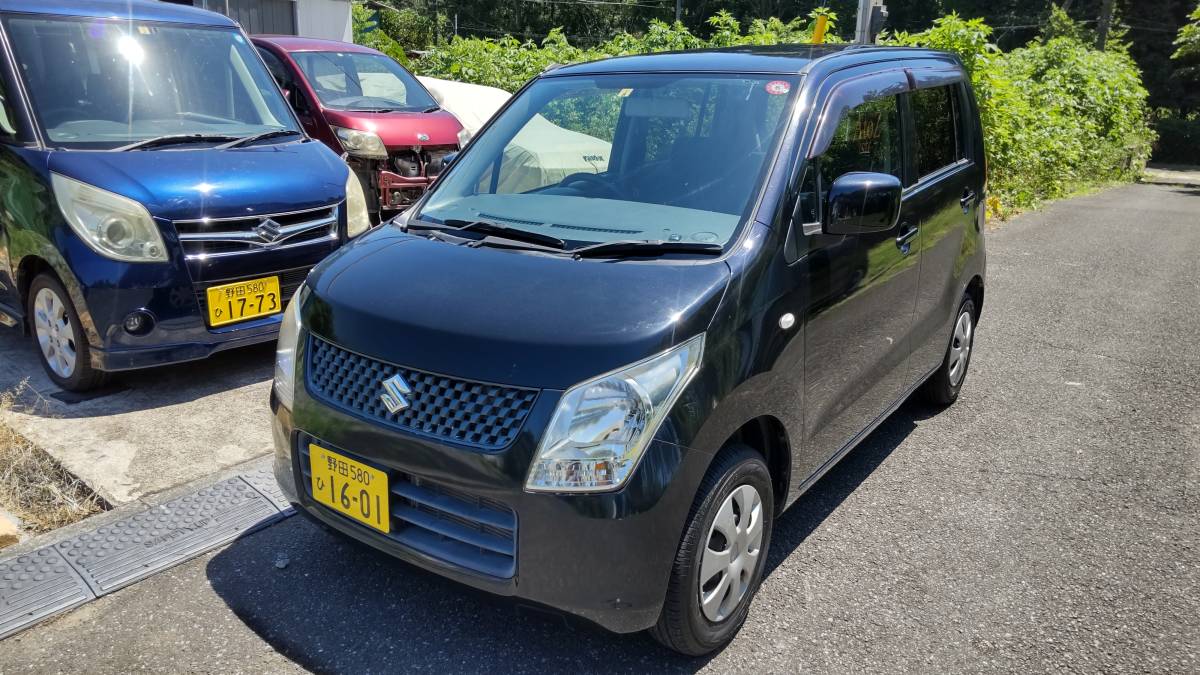  千葉県野田市 車検R６年８月 MH23S ワゴンR 黒 走行少67000KM 程度良 ナビ TV 機関良好 エアコン良 タイヤ溝有(ワゴンR)｜売買されたオークション情報、yahooの商品情報をアーカイブ公開 - オーク ワゴンR