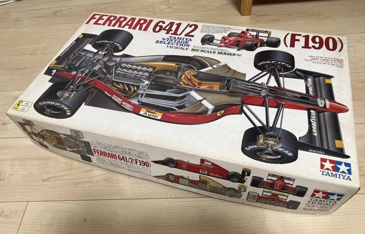 絶版品タミヤ 1/12フェラーリ641/2 (F190) 限定SALE2025 タミヤ 絶版品タミヤ 1/12フェラーリ641/2 (F190) 限定SALE2025 タミヤ