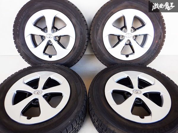 【全国無料，限定セール】 トヨタ純正 ZVW30 プリウス 後期 アルミホイール 15インチ 6J +45 5穴 5H PCD100 スタッドレス 195/65R15 4本 ウィッシュ(スタッドレスタイヤ)｜売買されたオークション情報、yahooの商品情報をアーカイ 5穴