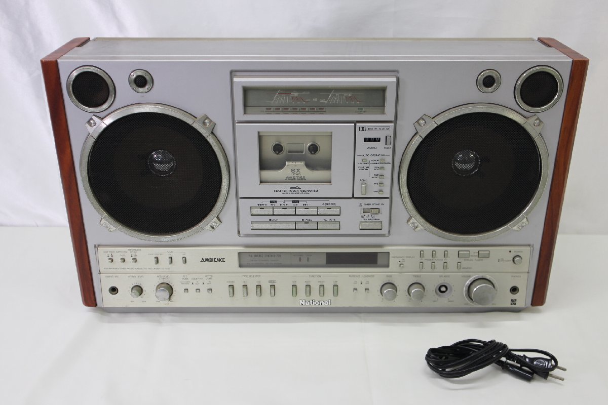 ナショナル 中古☆National/ナショナル カセットデッキ ラジカセ
