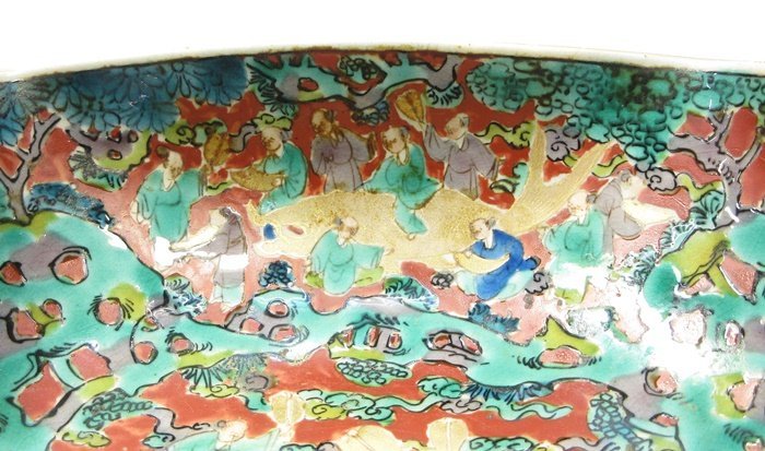 江戸期 木米造 「聾米一枝瓶」 江戸期 木米造 「聾米一枝瓶」 江戸期 木米造 「聾米一枝瓶」