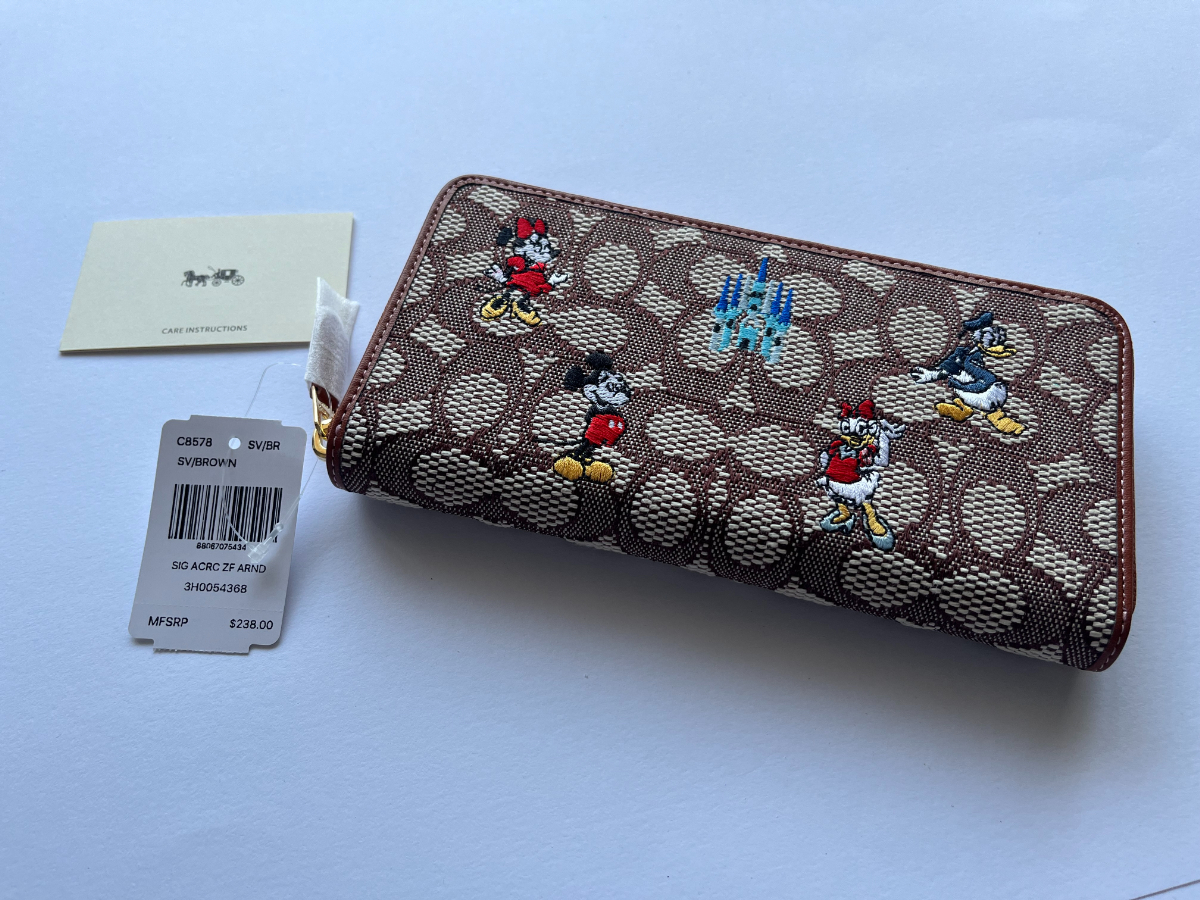 新品 COACH コーチ 54805 シグネチャー エナメル パテント レザー