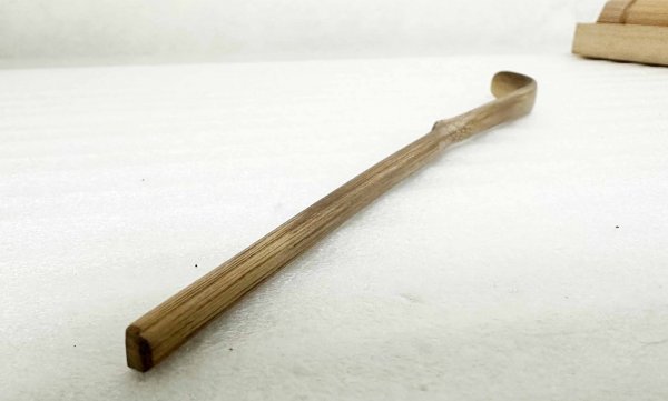 尋牛斎 ☆ 嵯峨の竹 茶杓 銘 深山路 共箱 共筒 久田宗也 茶道 表千家流