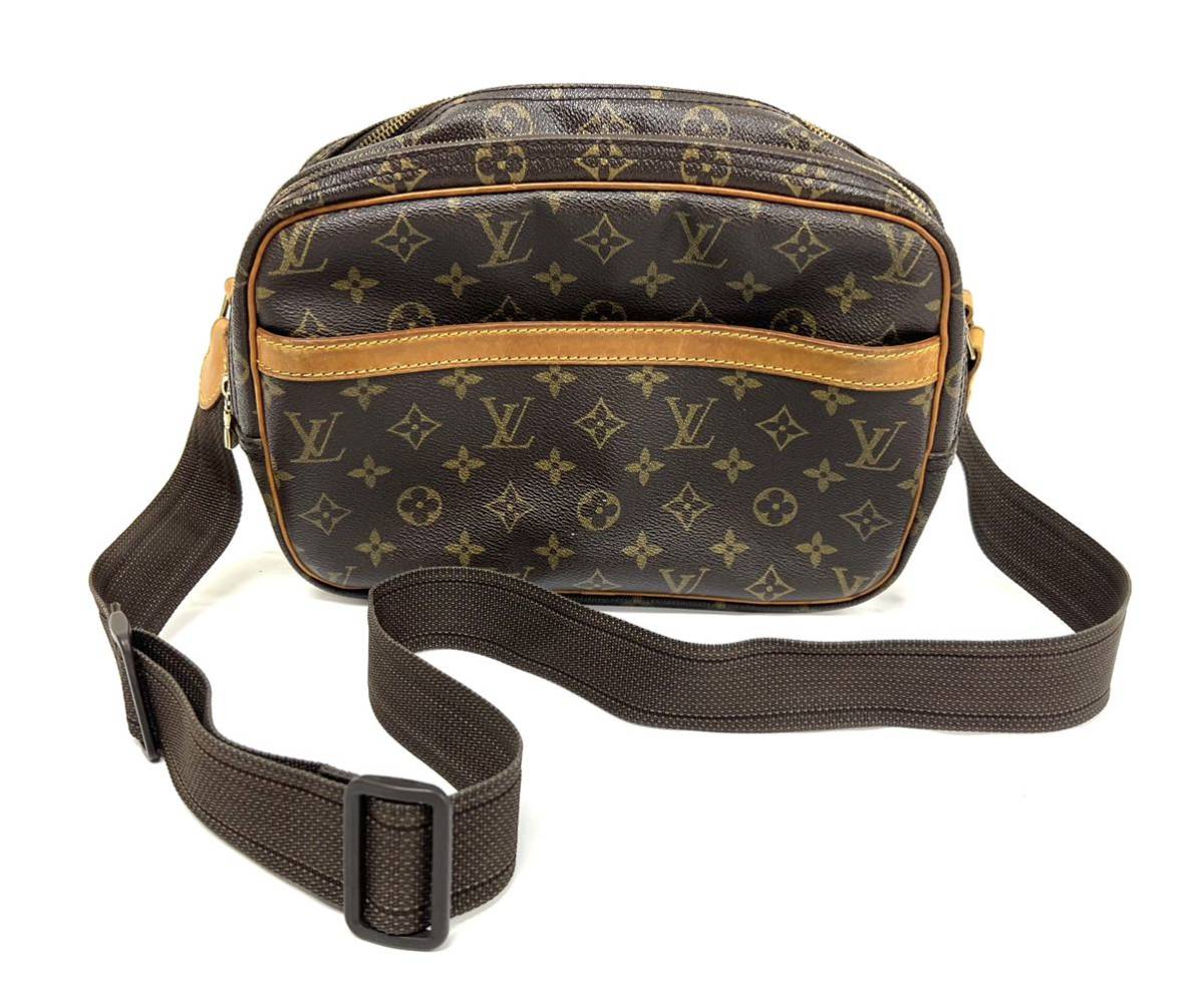 LOUIS VUITTON ルイヴィトン モノグラム リポーター PM P1924 