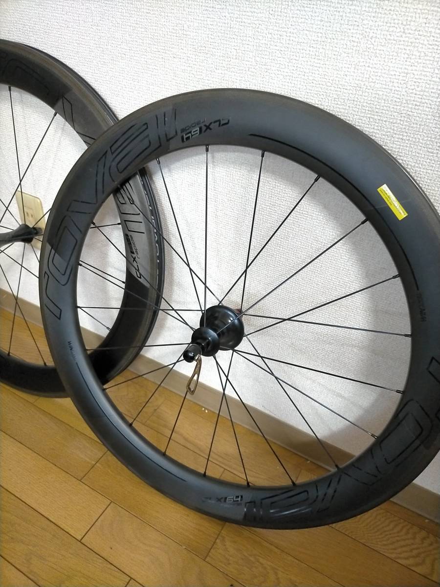 roval rapide clx64リムブレーキシマノ11sフリー 前後タイヤ付 空気の