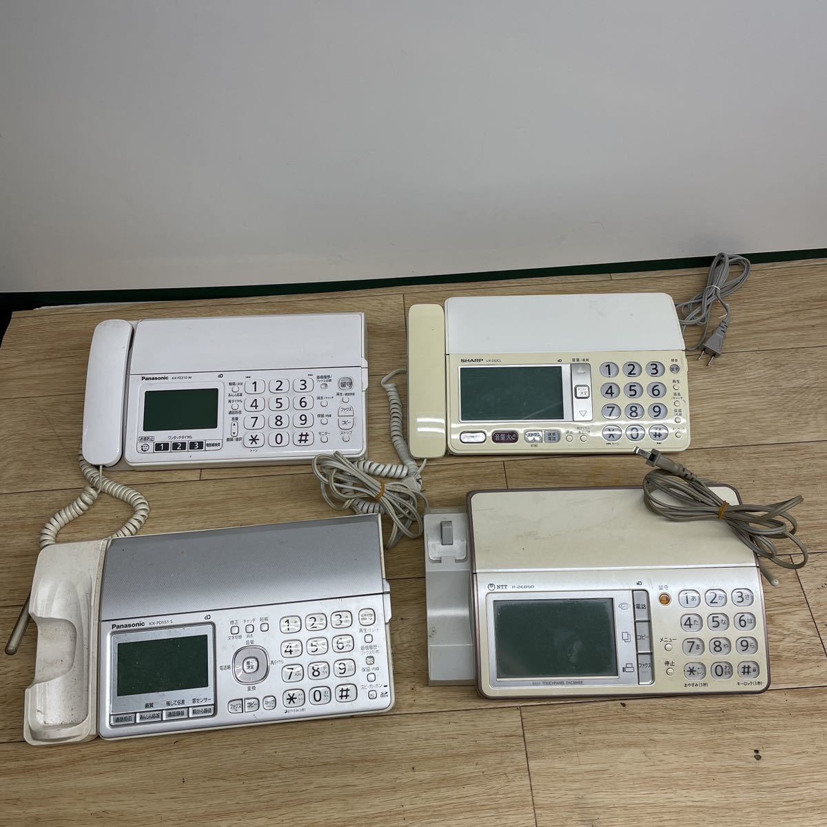 SHARP FAXファックス NTT P-268SD 電話 見てからプリント 【公式通販】