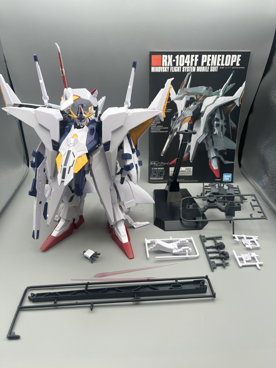 組立済み HGUC ペーネロペー 1/144　機動戦士ガンダム 閃光のハサウェイ　プラモデル