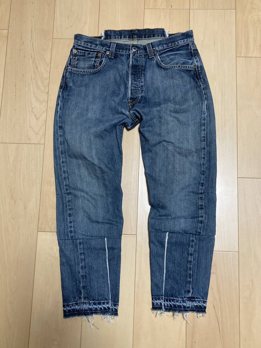 リーバイス 501xx 1933年 w32 ジーンズ ユーズド加工 日本製