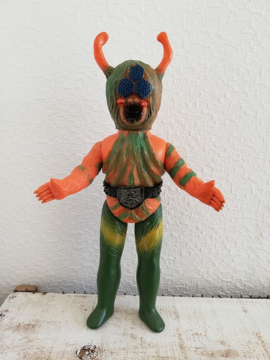 当時物 旧バンダイ 仮面ライダー クモ男 蜘蛛男 ブルマァク 旧バンダイ