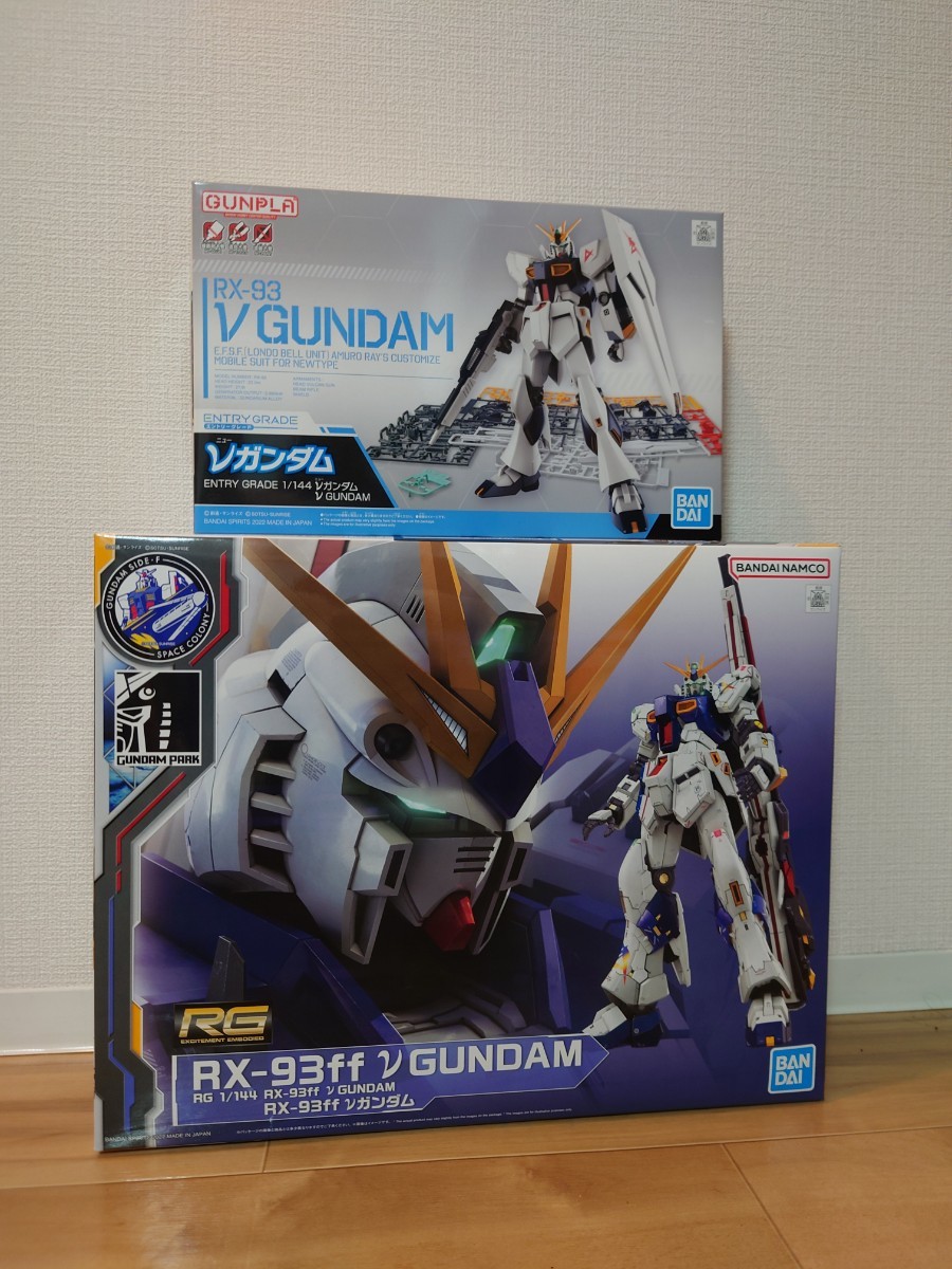 新作，品質保証 RG 1/144 RX-93ff &nu;ガンダム ENTRY GRADE 1/144 &nu;ガンダム ガンプラ 未組立(機動戦士ガンダム)｜売買されたオークション情報、yahooの商品情報をアーカイブ公開 - オークファン 機動戦士ガンダム
