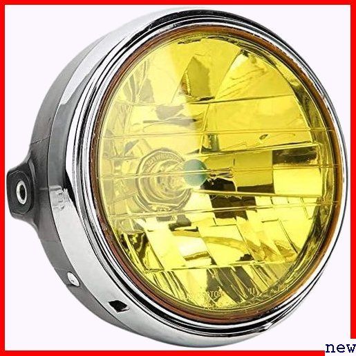 新品★ Ranzek 黄色いカバー VTR250ジェイドCB250F汎用 00 ヘッドライトCB400SFホーネット25 399