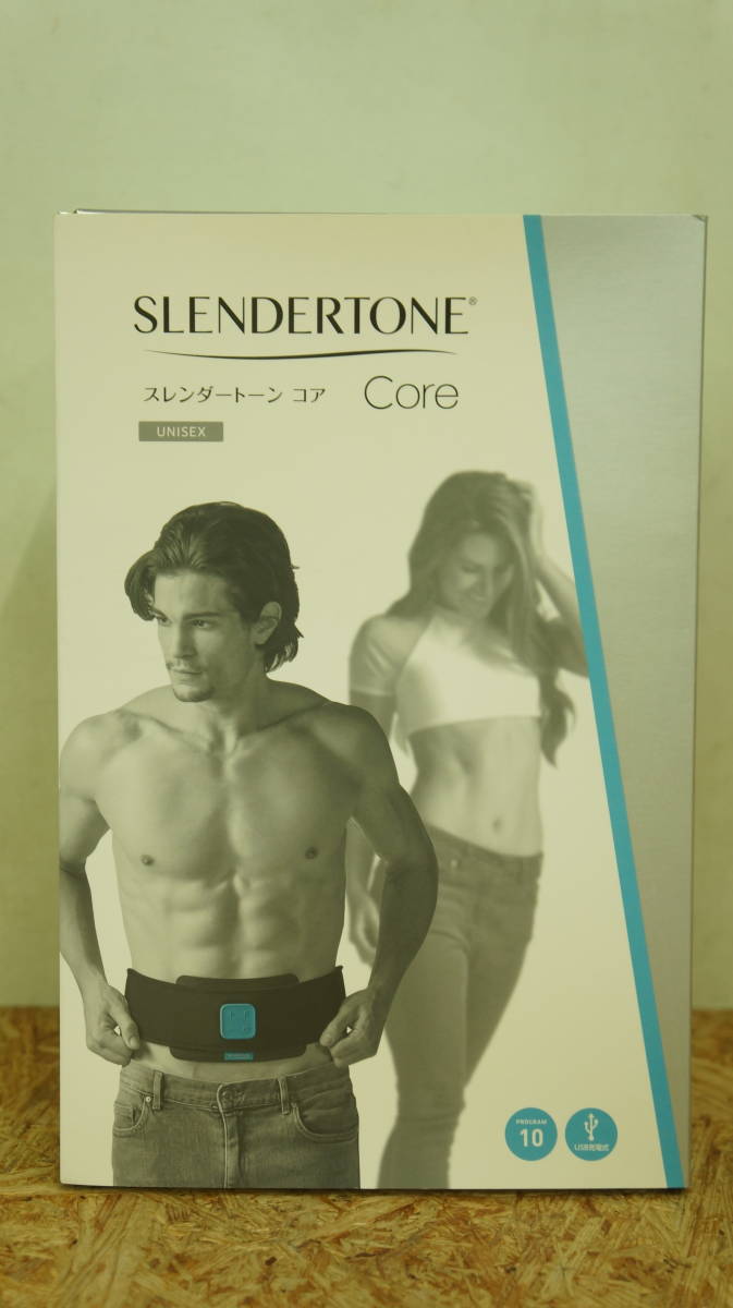 未使用品　EMS SLENDERTONE Core スレンダートーン コア ユニセックス 腹筋ベルト 男女兼用 ショップジャパン アブベルト　腹筋　筋トレ
