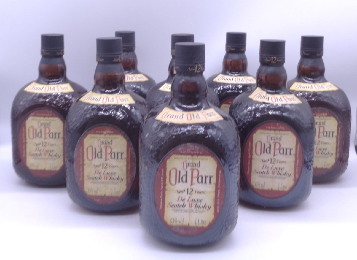 同梱不可】8本セット オールドパー 1000ml スコッチ ウイスキー 古酒