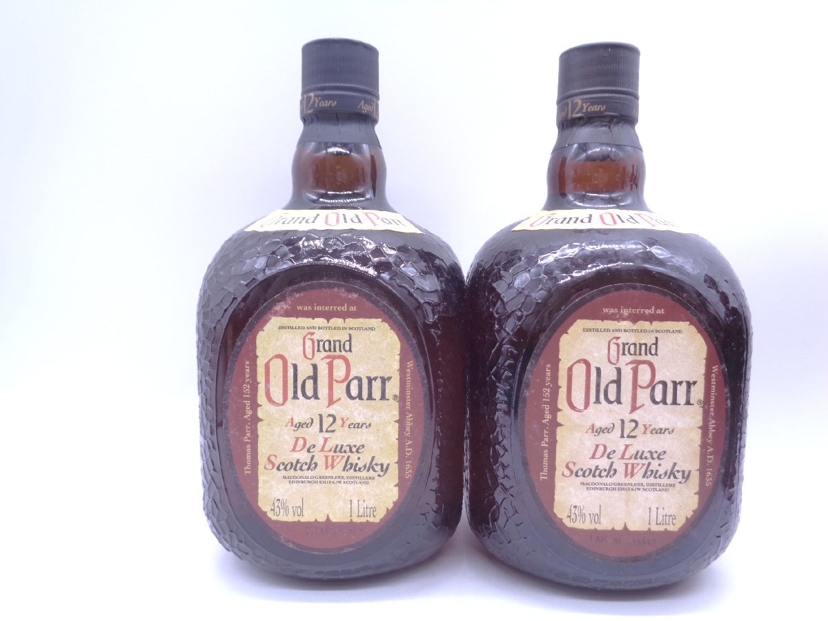 同梱不可】8本セット オールドパー 1000ml スコッチ ウイスキー 古酒