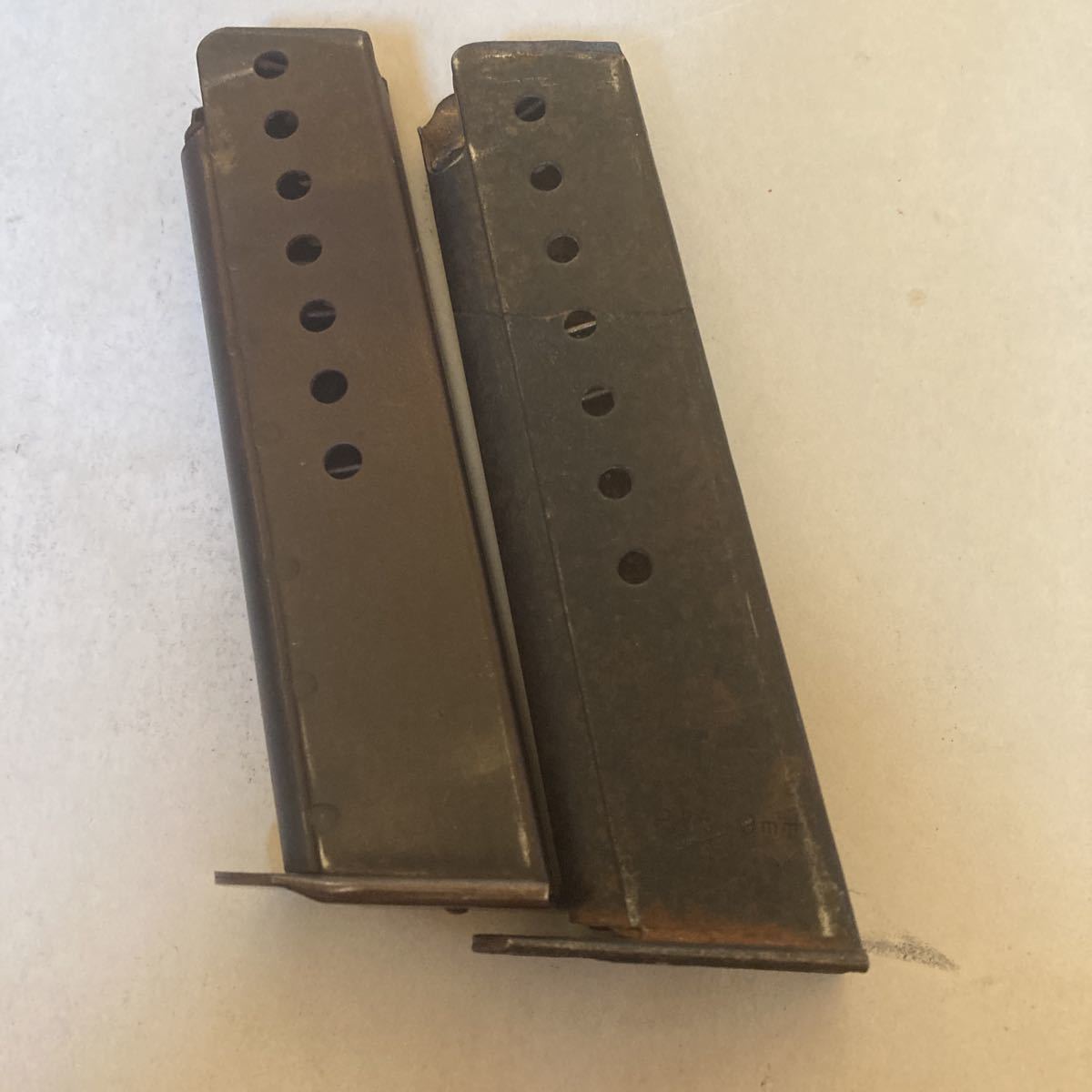 MGCと中田ワルサーP38のマガジン