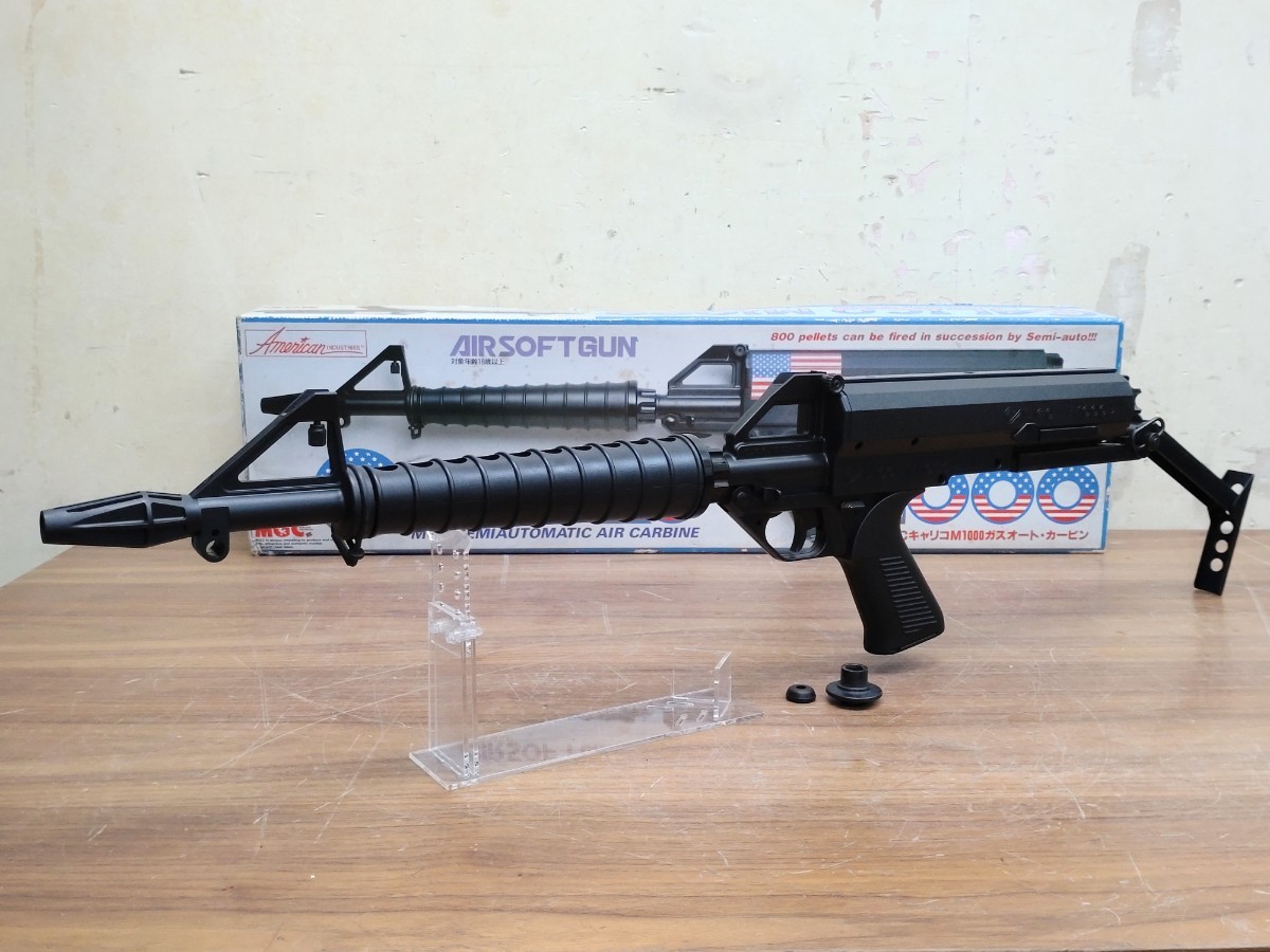 MGC エアガン CALICO キャリコ M-1000 セミオート 動作未確認 MGC