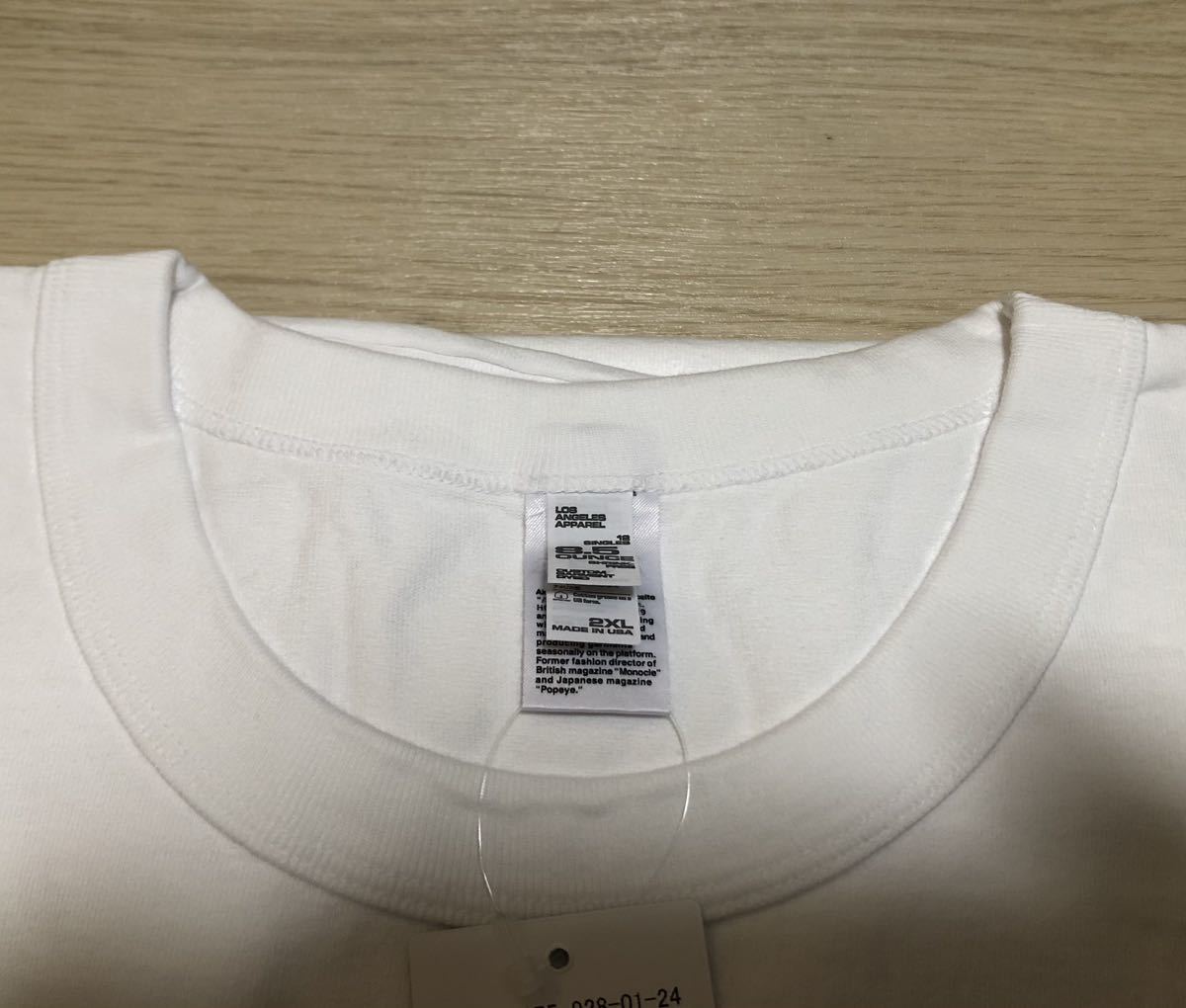 新品未使用 SSZ × AH × LOS ANGELES APPAREL 21AW ヘビーウェイト T 