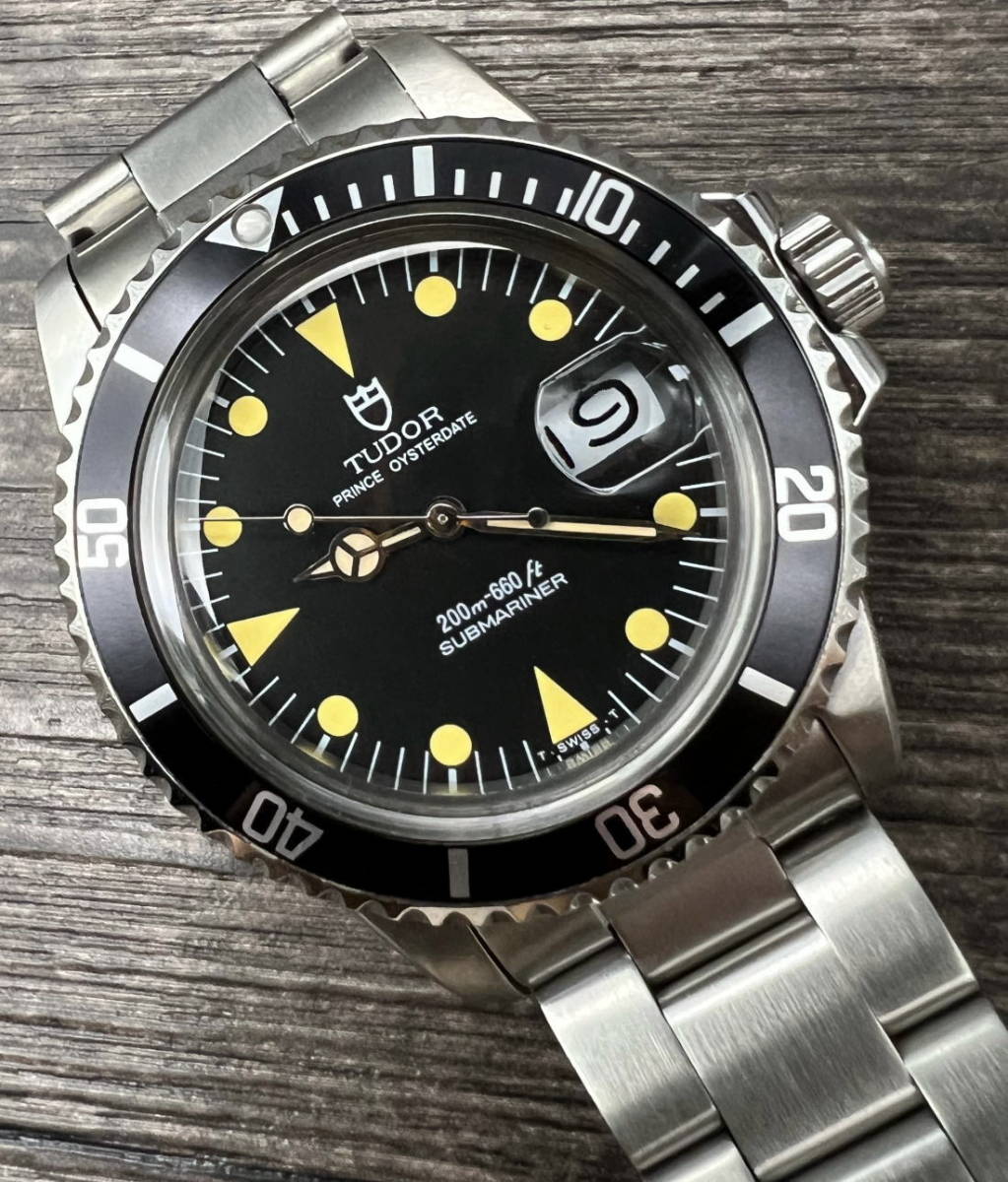 TUDOR ヴィンテージカスタム サブマリーナ 盾サブ Ref.79090 OH
