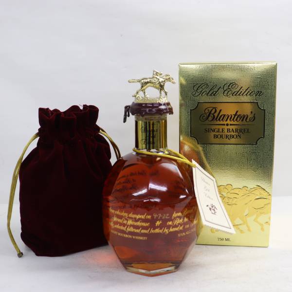 A【Blanton's】ブラントン ゴールドエディション ウイスキー 700ml