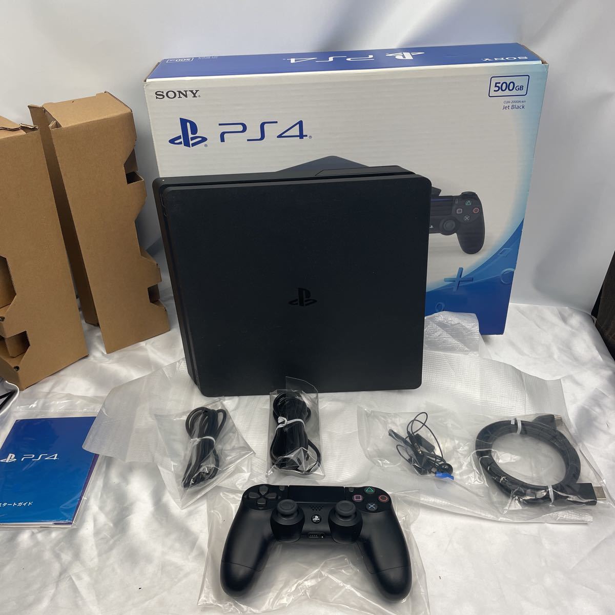 動作確認済み】PS4 CUH-2000 500GB プレステ4 ブラック 本体 【動作