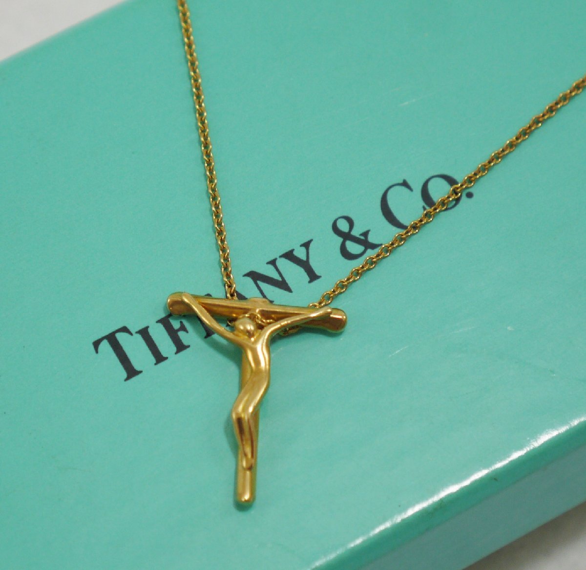 送料無料 USED品・保管品 TIFFANY&Co. ティファニー K18 750刻印  