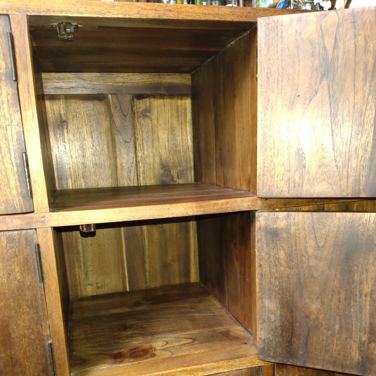 アンティーク 昭和レトロ 下駄箱 小物入れ 整理棚