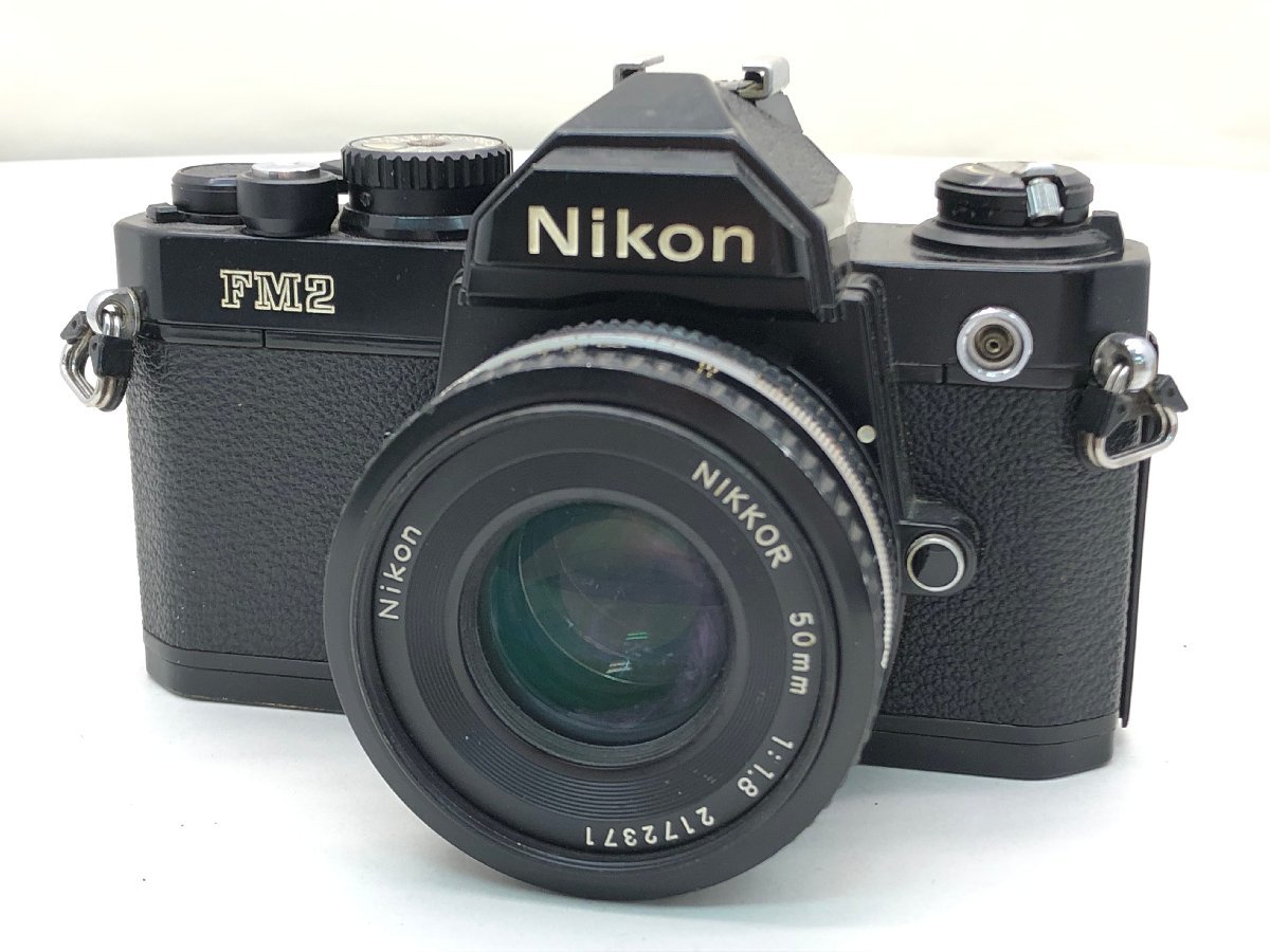Nikon FM2/Nikon NIKKOR 50ｍｍ 1:1.8 一眼レフカメラ ジャンク 中古【UW071027】