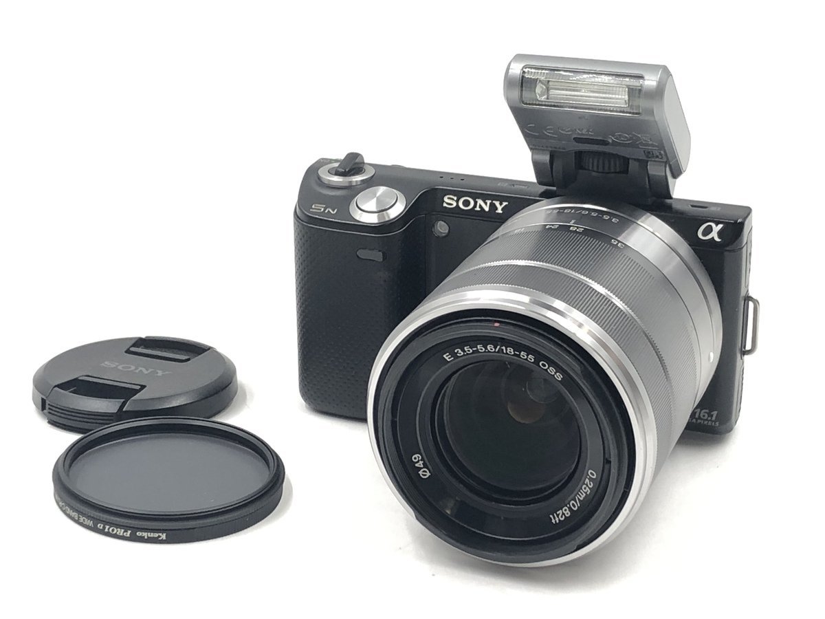 1円スタート】SONY NEX-5 ソニー デジタルカメラ 18-55mm ミラーレス 