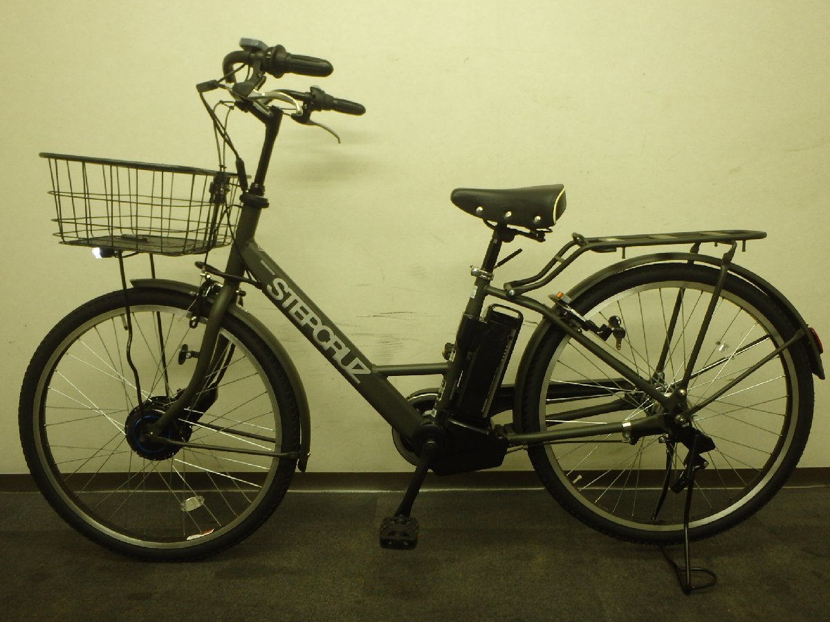 大阪府内無料配送BRIDGESTONE ステップクルーズe 電動アシスト