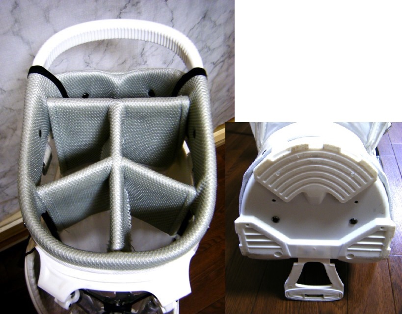 PGM ゴルフバッグ キャディーバッグ 5分割仕切り 5分割 防水 ティーケース付き クリア/良品〇PGM 軽量スタンドCB 防水 ハンドル付き  4点式ツインショルダー スケルトン クラブケース セルフスタンド ゴルフ セルフスタンドバッグ スタンドバッグ セルフ セルフバッグ ... ゴルフキャディバッグ 軽量 スタンド付き 防水 6 分割大容量 男女兼用