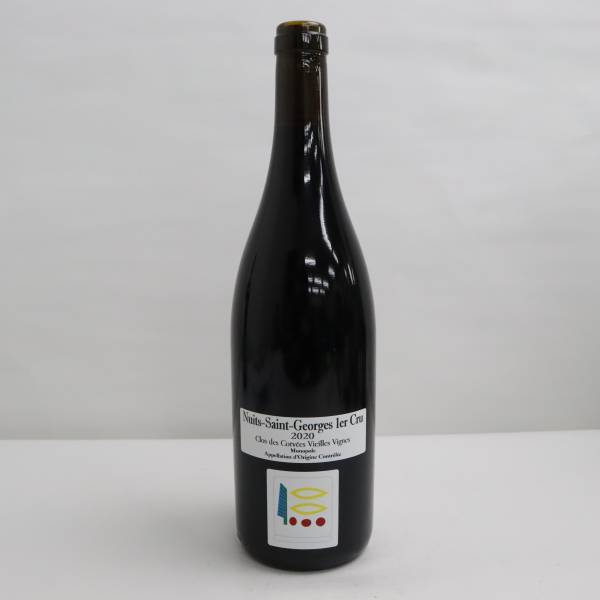 Prieure Roch（プリューレ ロック）ニュイ サン ジョルジュ プルミエクリュ クロ デ コルヴェ VV 2020 14％ 750ml R23G190034