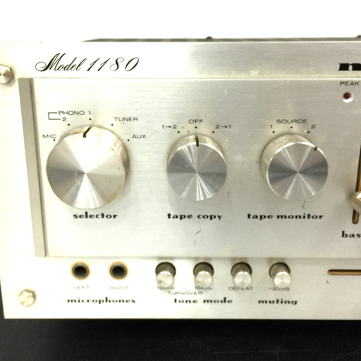 Marantz 1180 プリメインアンプ マランツ オーディオ機器 marantz